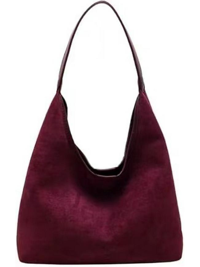 Damen Samt Eimer-Tragetasche: Großvolumig, Modisches & Retro-Design