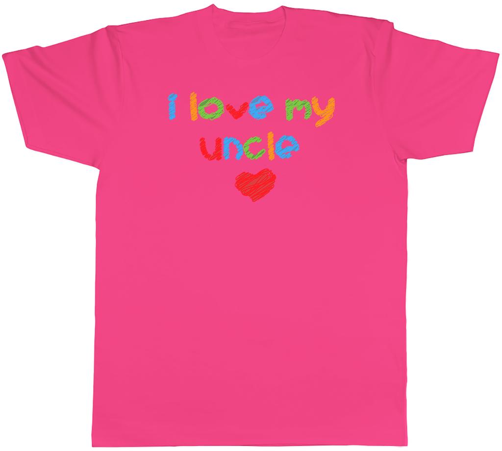 I Love My Uncle Unisexs Unisex TShirt Tee