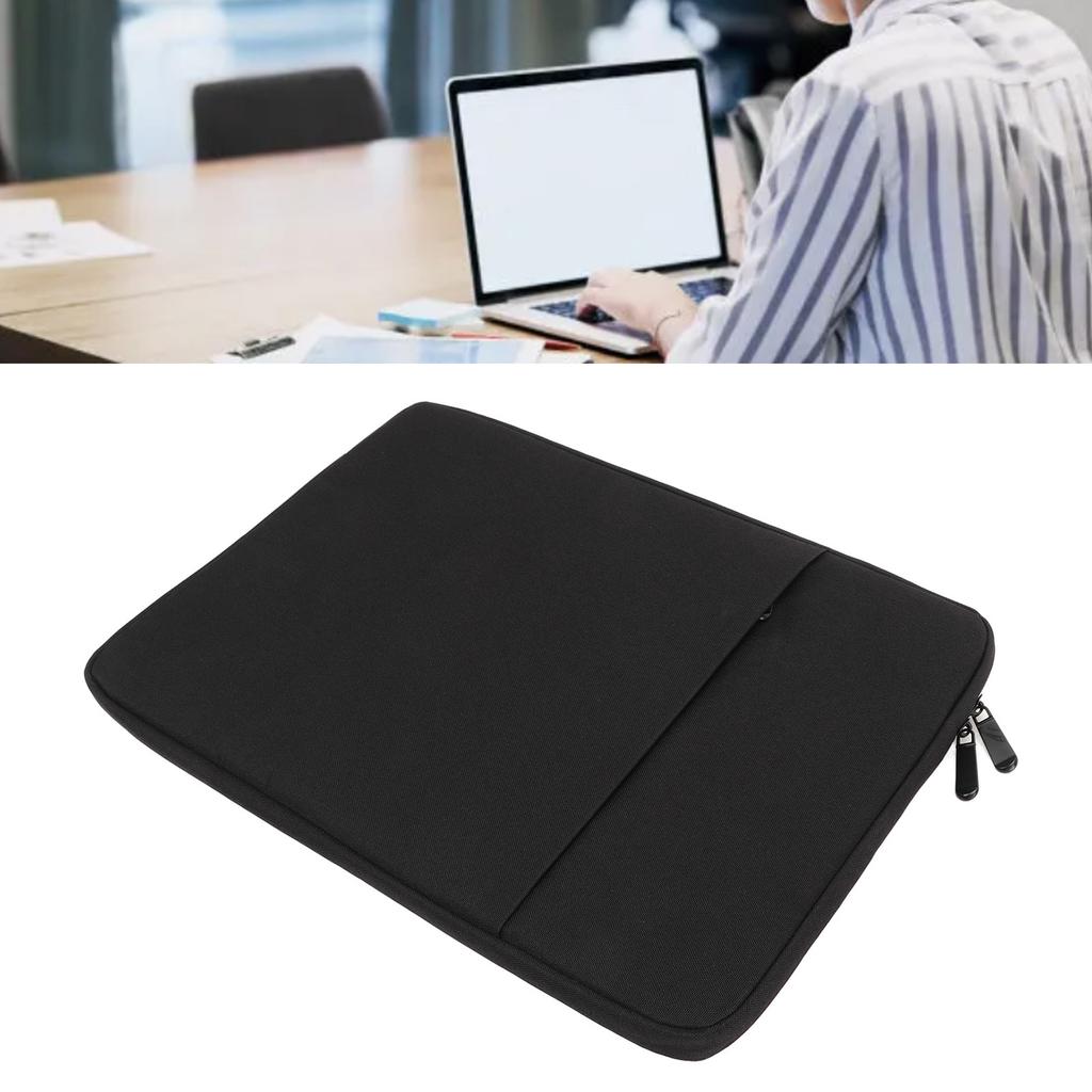 Laptop Sleeve Bag 2 Way   Protective Oxford Cloth Carrying Case for 14.1in 15.4in Notebook