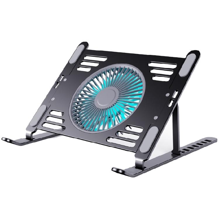 Laptop Cooling Pad Laptop Stand With Foldable Aluminum Stand And Variable Speed Controls Laptop Support Holder
