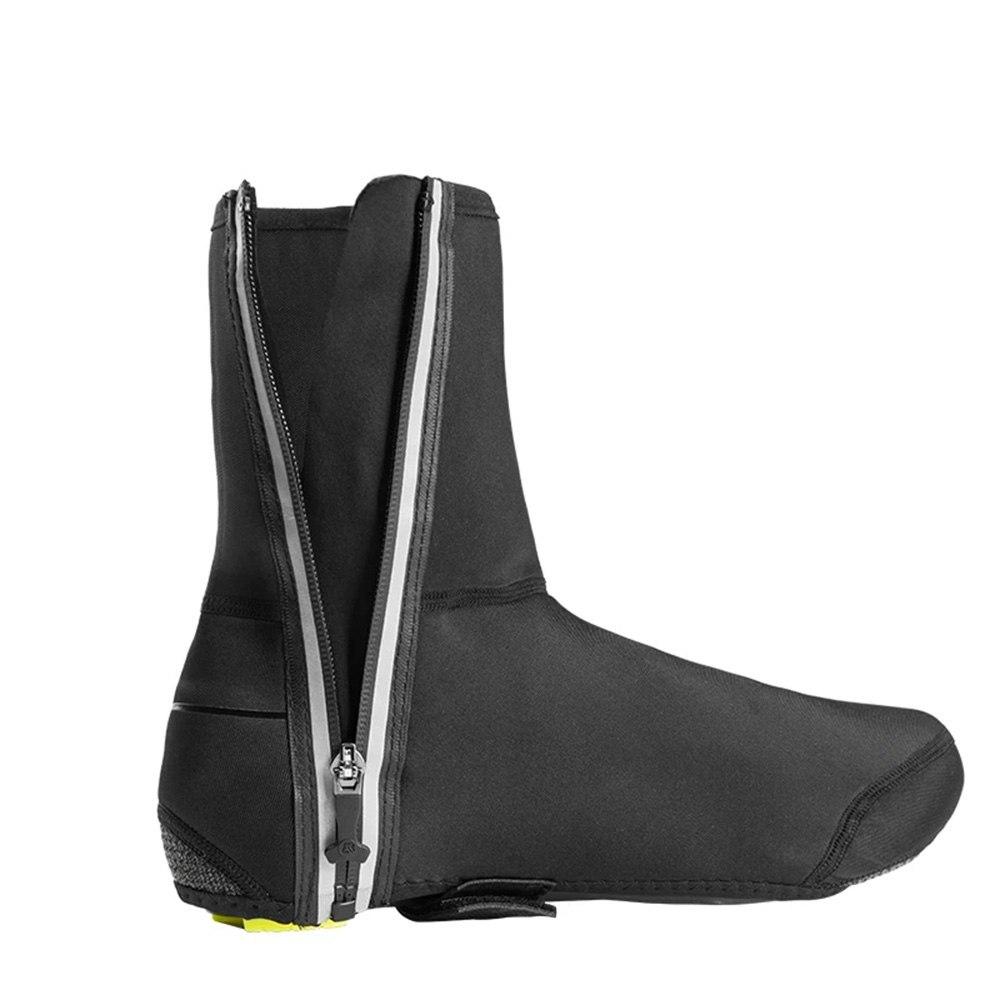 Ochraniacze na buty rowerowe wodoodporne rozmiary l / xl czarne
