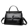 2025 New Vintage Waxed Leather Women's Tote Bag – Large Capacity