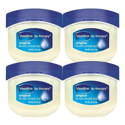 Vaseline Lip Therapy Original Lip Balm 7g, 4 pacotes