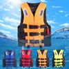 Adult Life Jacket 100N Buoyancy Paddle Life Vest Adjustable Flotation Device with Reflective Strip for Kayak Boat Surf Water Sports