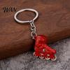 Restored 3D Roller Skate Pendant Zinc Alloy Keychain Pendant, Simulated Shape Gift Key Ring, Multiple Colors Practical Hanging Charm