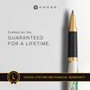 Cross Wanderlust Borneo Rollerball Pen, Water-Based Ink, NAT0755-2, Tropical Rainforest Design, 23KT Gold Plated Appointments, Official Import