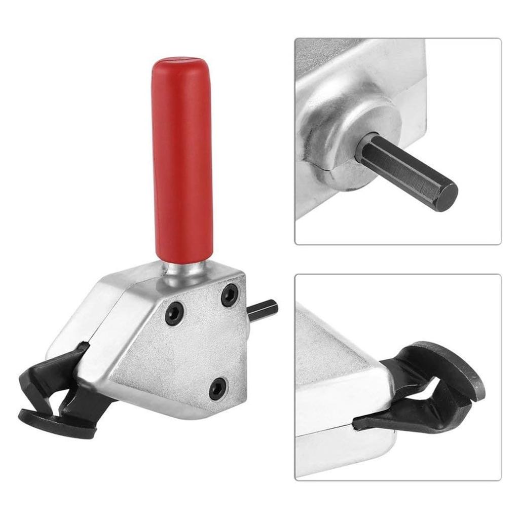 Multifunctional Iron Scissors, Metal Sheet Cutting Shears Thin Aluminum Sheet Cutting Clipper, Can Connect to Electric Drill