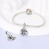 Charms Platacat Catching Fish Blue Zircon Pendants Fit Originalbracelets Charms For Women Jewelry Diy Making Gifts