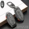 Zinc Alloy Leather Car Key Case Cover Bag For Qashqai Juke J10 J11 X-Trail T32 T31 Kicks Tiida Pathfinder Note Accessory