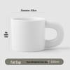 Chubby Ceramic Mug with Large Handle