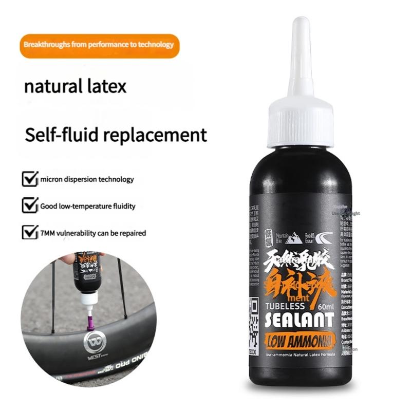 Bike Tubeless Tyre Sealant Leak Prevention Bike Tyres Sealant Tyre Repair Seale for Various Cyclists