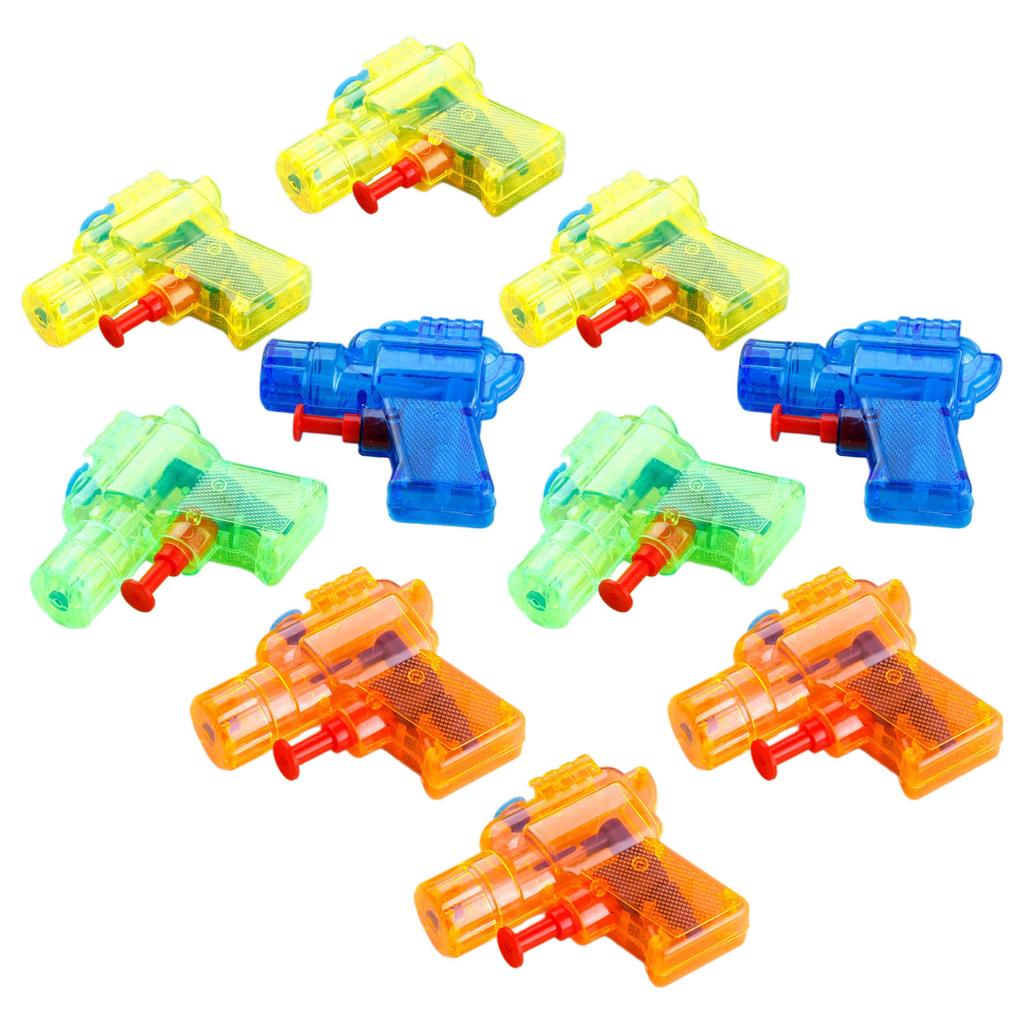 Manual Water Squirt Guns for Kids Water Shooting Summer Water Fight Toy Toddler Outdoor Swimming Pool Beach Toy 10PCS