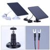 Outdoor Usage Solar Charging System Adjustable Bracket Home Security 21.8 Conversion Rate 3-Meter Charging Cable