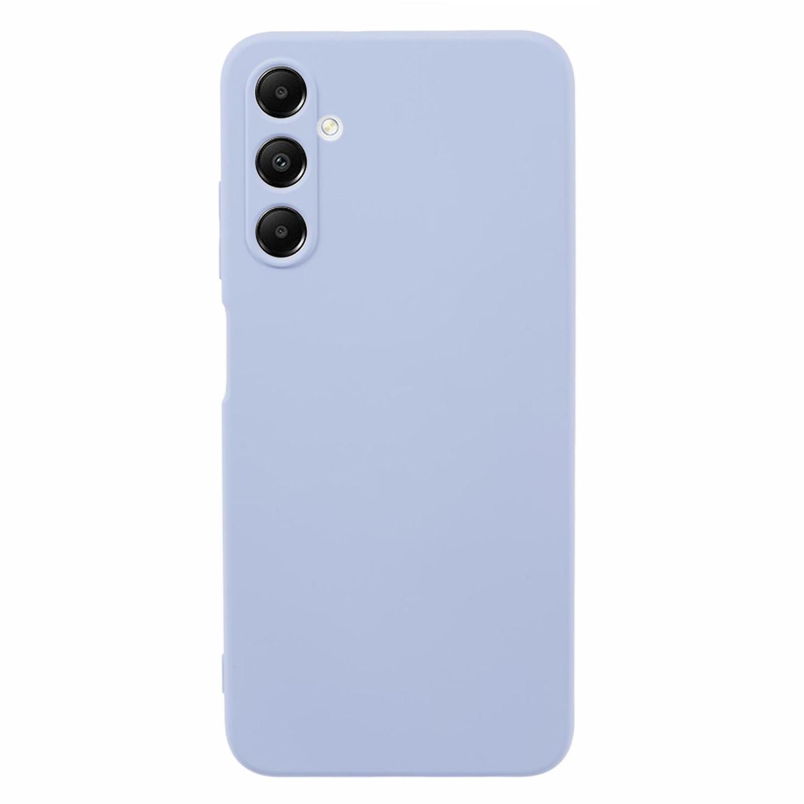 

For Samsung Galaxy A05s 4G TPU Phone Case Fiber Lining Anti-Scratch Cover Light Purple