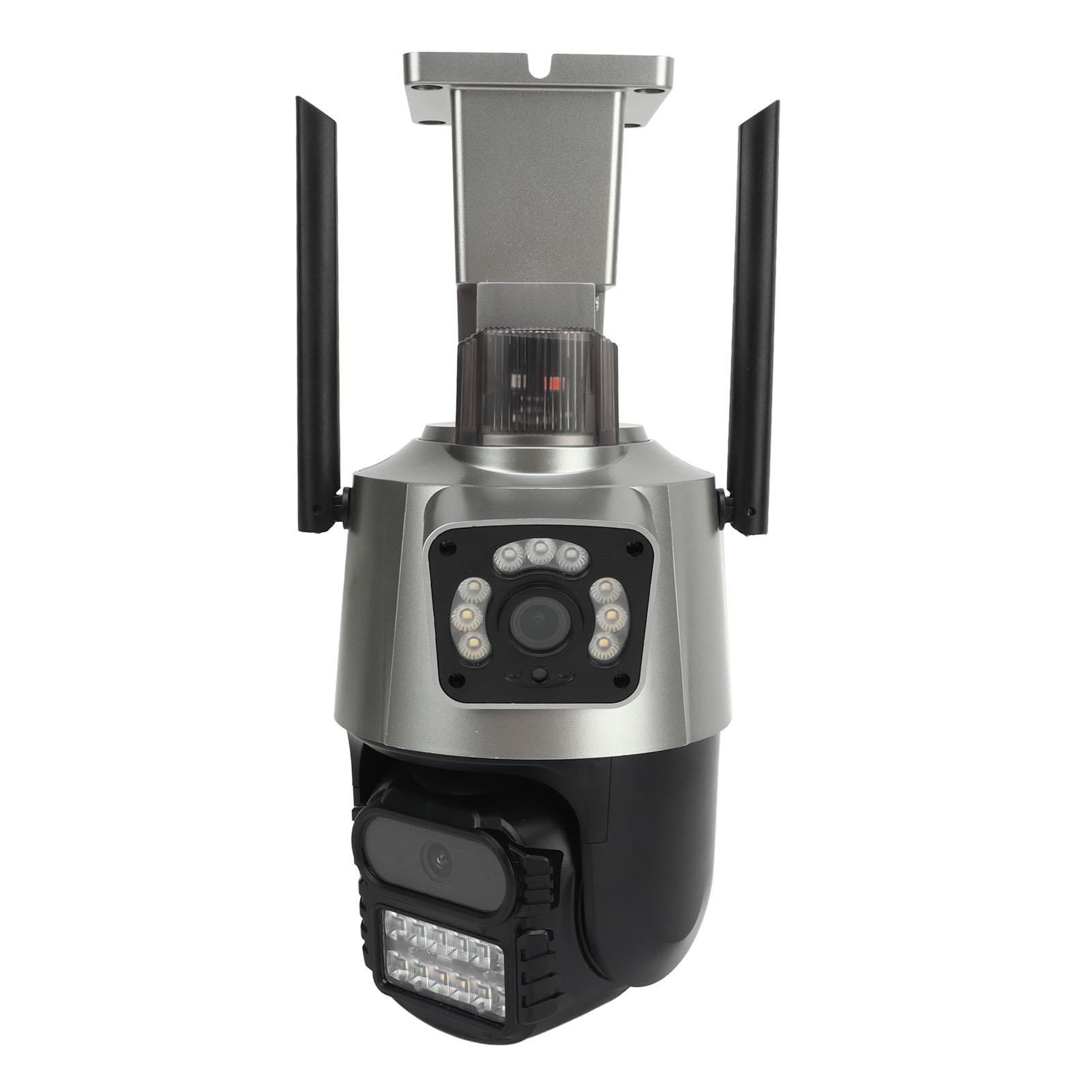 

8МП Камера безпеки Зовнішня HD WiFi Камера безпеки 360 Градусів PTZ Виявлення руху Двосторонній зв язок EU Plug