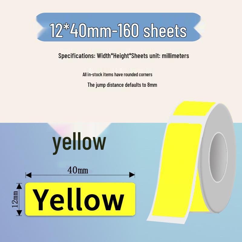 NIMBOT D110/YCN D30/Phomemo A30 Universal Thermal Label Paper