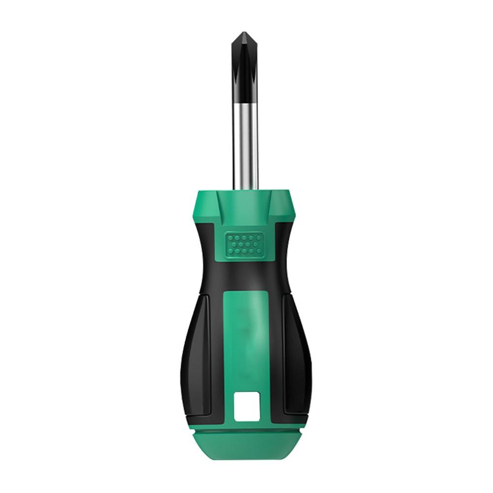 

Cross Short Handle Screwdriver Mini Slotted Screwdriver