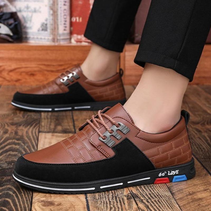 39-48large-size Shoes for Men Fashion High Quality Leather Men Shoes Trend Business Breathable Casual Men Shoes Zapatos Casuales