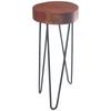 Plant Stand, Albasia Wood Terracotta and Black