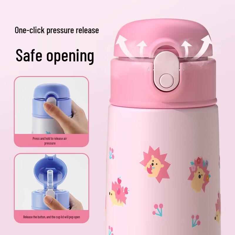 

LOCK&LOCK Kids 316 Stainless Steel Straw Thermal Bottle