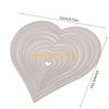 F26C Heart Cutting Dies Stencil DIY Scrapbooking Embossing Album Paper Card Crafts