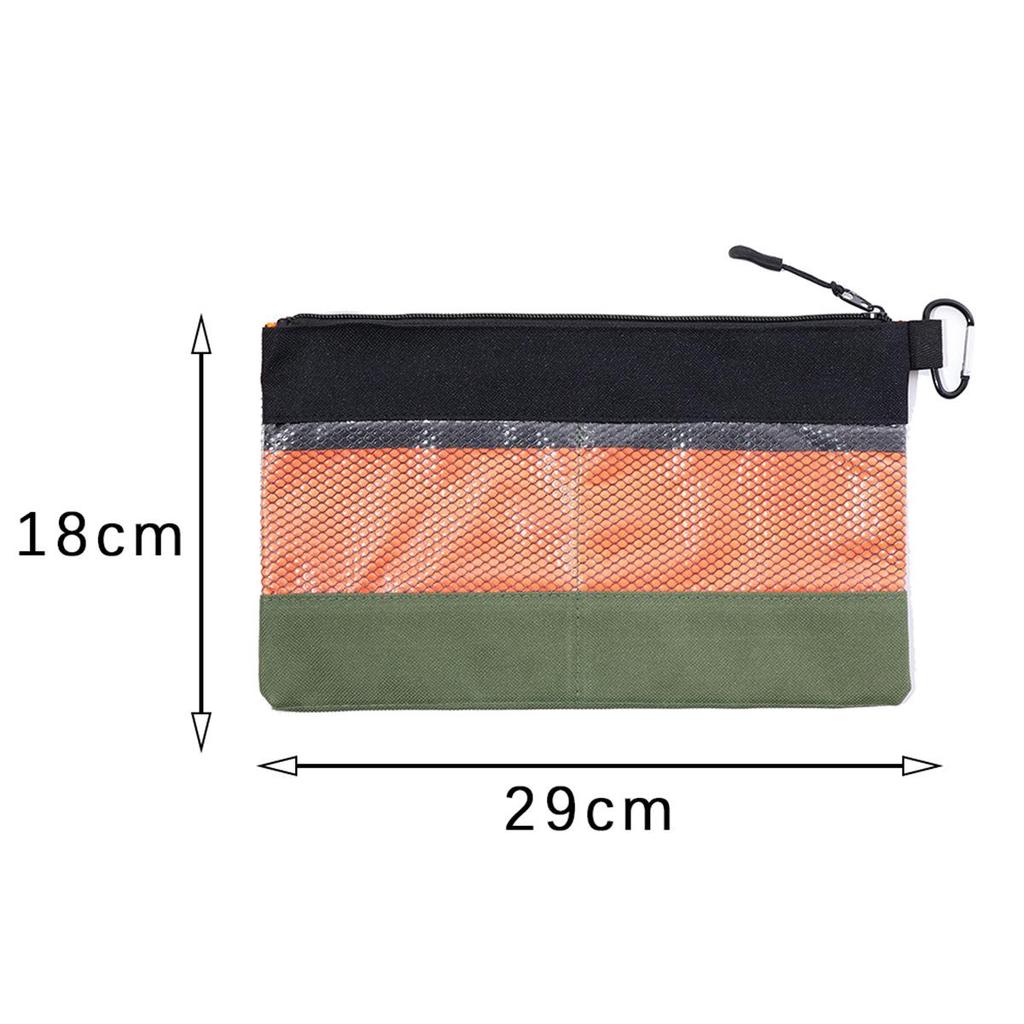 Large Transparent Waterproof Oxford Tool Bag with Hook