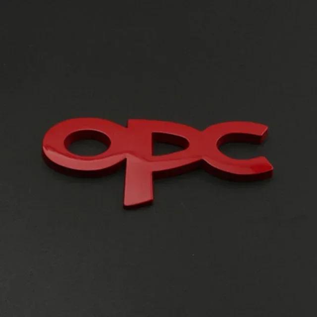 ABAC1 3D Metal Logo OPC Line Emblem  Astra Zafira Antara  Combo Corsa Meriva Insignia R Aglia Mokka X Accessories