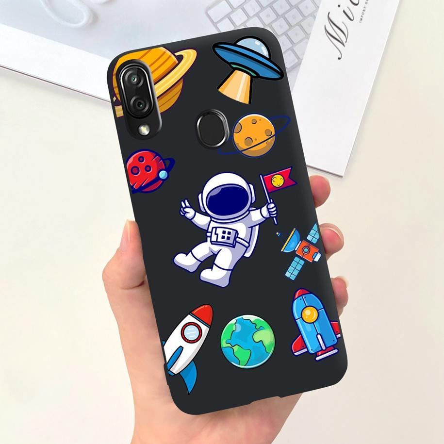 Für ZTE Blade V10 Vita 2019 Hülle Mode Blume Astronaut Silikon Stoßfester Bumper Für ZTE Blade V10 V 10 BladeV10 Vita Fundas