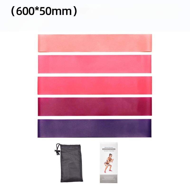 Lightweight Fitness Workout Equipment Rubber Resistance Bands Yoga Gym Elastic Gum Strength Pilates Crossfit Women Weight Athletic