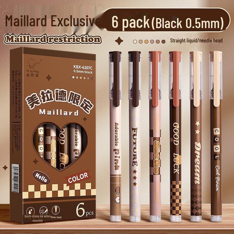 

Ручка Kaba Bear Quick-Drying 0.5 Gel - Дизайн Panda, Простой и Большой Емкости 0.5mm