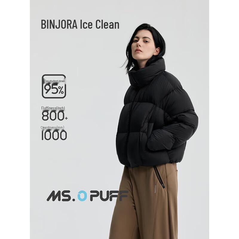 Bingjie Stand Collar Puffer Down Jacket