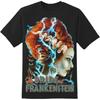 T-shirt Homme Rock Rebel La Fiancée de Frankenstein Électrique Noir
