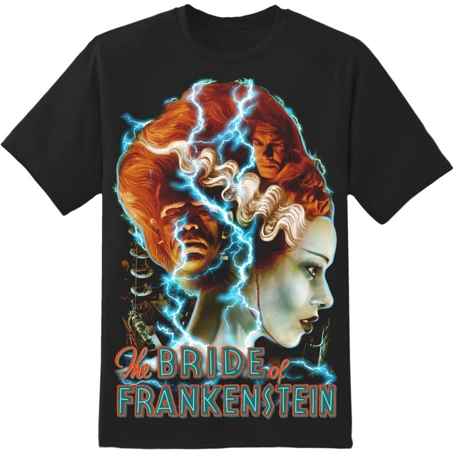

Rock Rebel Men s Electric Bride of Frankenstein T-Shirt Black XXXXXL різнокольоровий