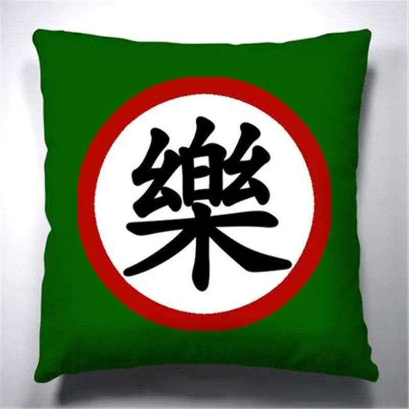 Home Decor Anime Crane Budo Print Pillowcase Living Room Sofa Decoration Cushion Cover