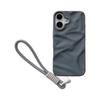 Hochwertige 3D-Falten-Handyhülle Kompatibel mit Apple 17 Pro Max Neues iPhone 15/14/16 mit Lanyard