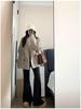 Women's 2025 Korean Style Loose Woolen Coat - Autumn/Winter Temperament
