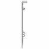 Wall Mounted Coat Rack in Grey Sonoma 84 x 10 x 80 cm
