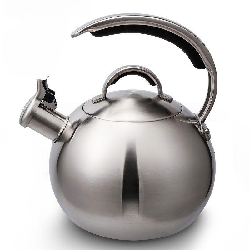Food Grade Thickening 304 Stainless Steel Kettle Gas Gas Induction Cooker Universal Simplicity Household Kitchen Whistle Kettle