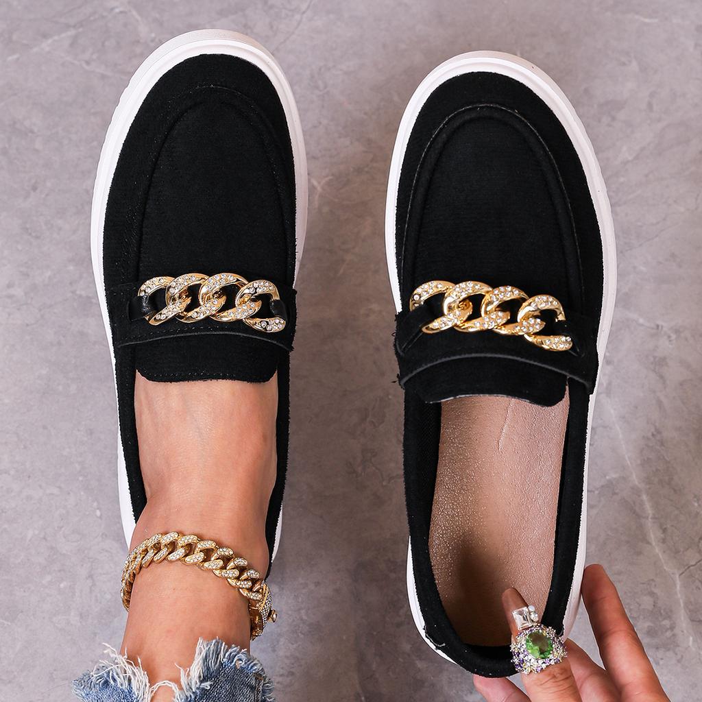 2025 Spring and Autumn New British Style Leather Versatile Single Shoes Women's Platform Loafers Fashion Casual Thick Heel Women's Shoes