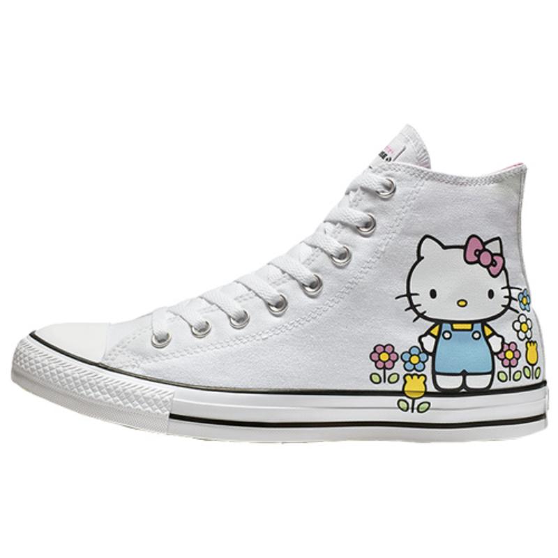 

Hello Kitty x Converse Chuck Taylor All Star Удобные и Универсальные Нескользящие и Износостойкие Высокие Эспадрильи Женские Белые 36.5