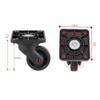 Black Luggage Universal Wheel Caster Replacement Trolley Suitcase Universal Wheel Repair Wear-resistant Suitcase Pulley