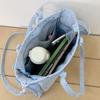 Japanischer Stil Ballett Spitze Durchsichtige Schultertasche Weich Große Kapazität Umhängetaschen Modisch und Vielseitig Tasche für den täglichen Gebrauch