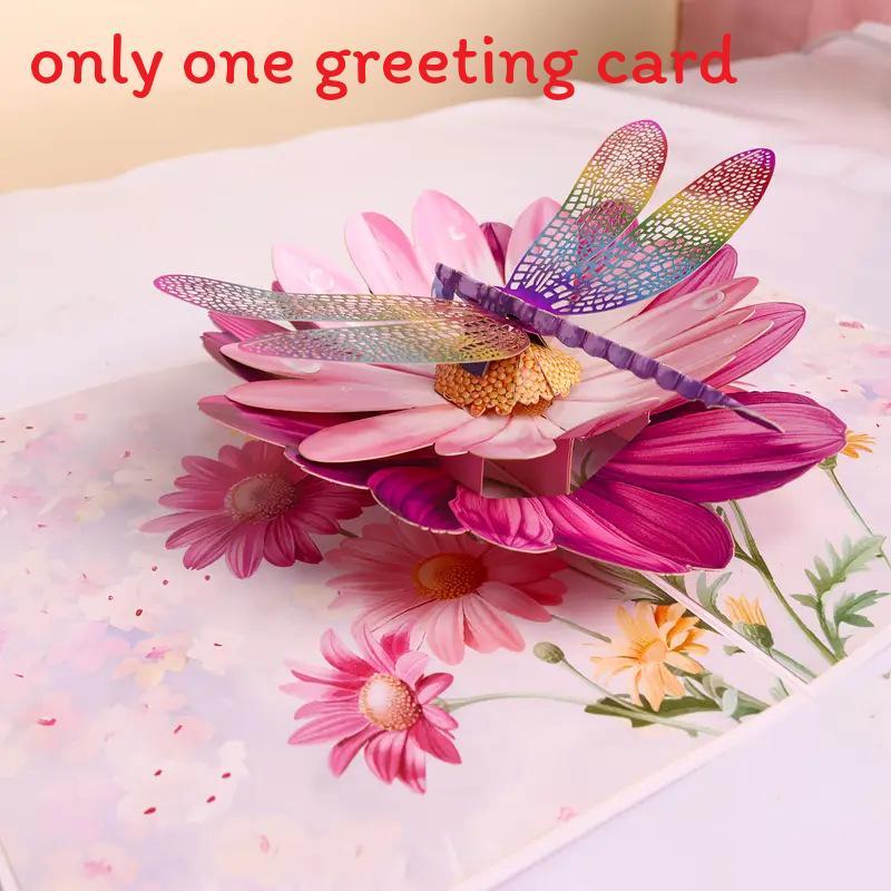 Mothers Day 3d Popup Card With Envelope For Teachers And Loved Ones