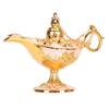 Retro Arabian Lamp Zinc Alloy Home Party Tabletop Exquisite Carved Legend Wishing Light Props