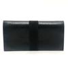 Salvatore Ferragamo Vala Wallet Long Wallet Bifold Long Wallet Leather Black
