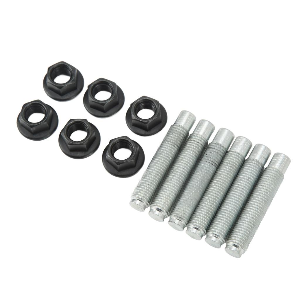 Exhaust Manifold Stud Nut Kit 800910550 Replacement for Subaru Legacy Outback Forester Tribeca