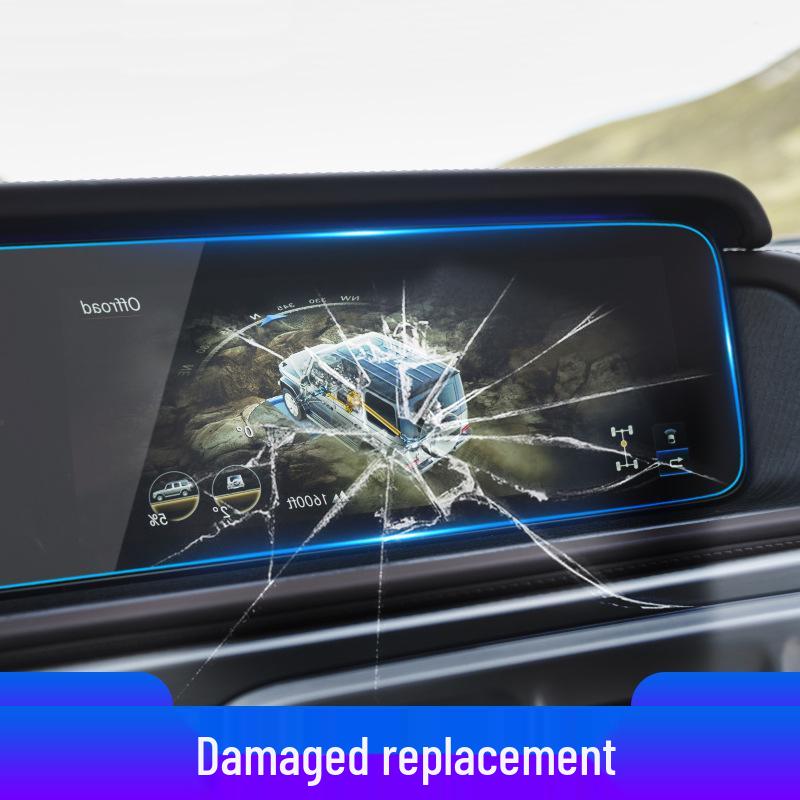 Kompatible Schutzfolie für Navigations- und Instrumentenbildschirme der Mercedes-Benz G-Klasse & V-Klasse