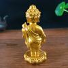 Gold Lucky Prince Buddha Statue Sculpture Feng Shui Home Garden Decoration Sakyamuni Buddha Figurines Landscape Ornament