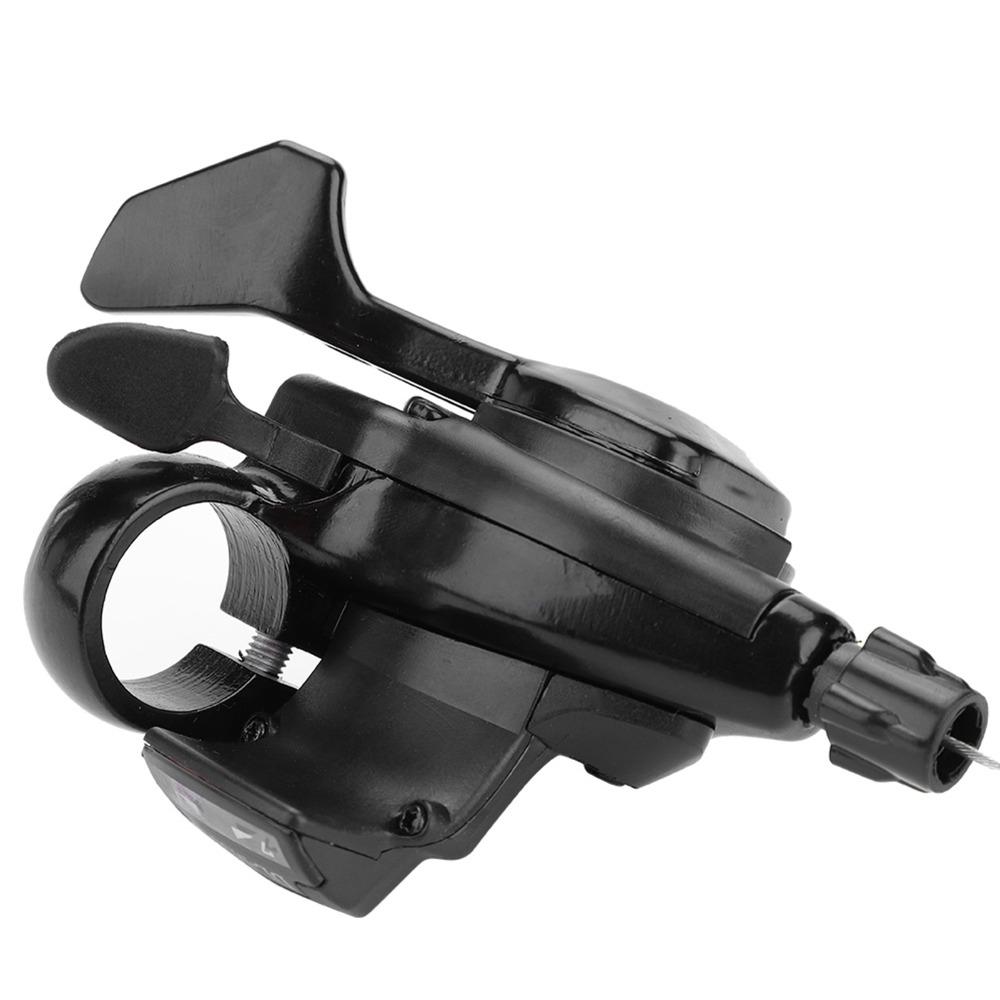 1 pair 3X7/8/9 Speed Bicycle Gear Shift Derailleur Black Aluminum Alloy Bike Shift Levers with Inner Cables