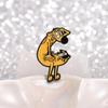 Character Cartoon Charming Alloy Brooch For Stylish Winter Accessories Fashion